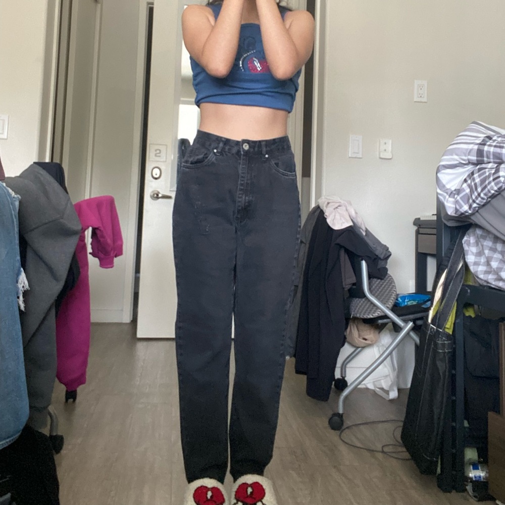 Original black mom jeans